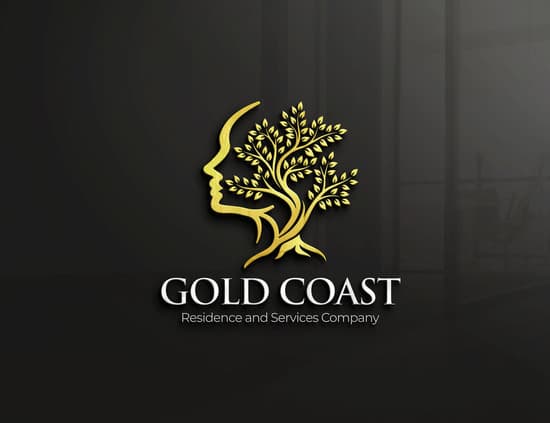 Gold Coast Residence and Services Company logo with a tree silhouette